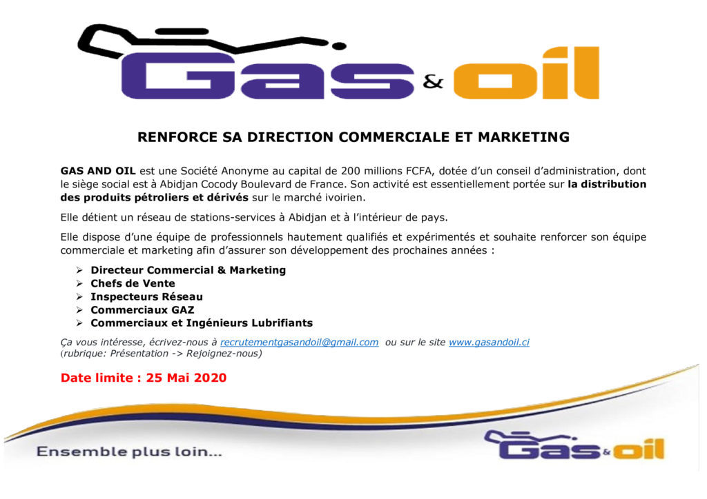 Recrutement de plusieurs profils